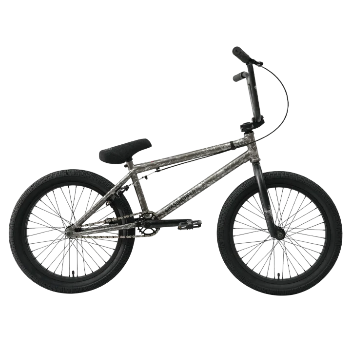 картинка Экстремальный велосипед Tech Team Grasshopper 20''x20,4" BMX (серый) 2024 | велосалон Драйв г. Липецк