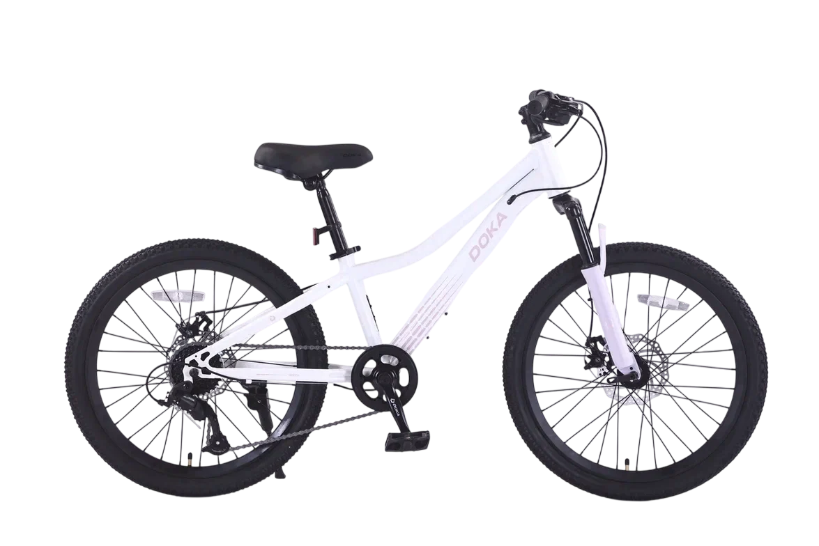 Велосипед Doka Искра 22" (бело- розовый) 2026 (11")