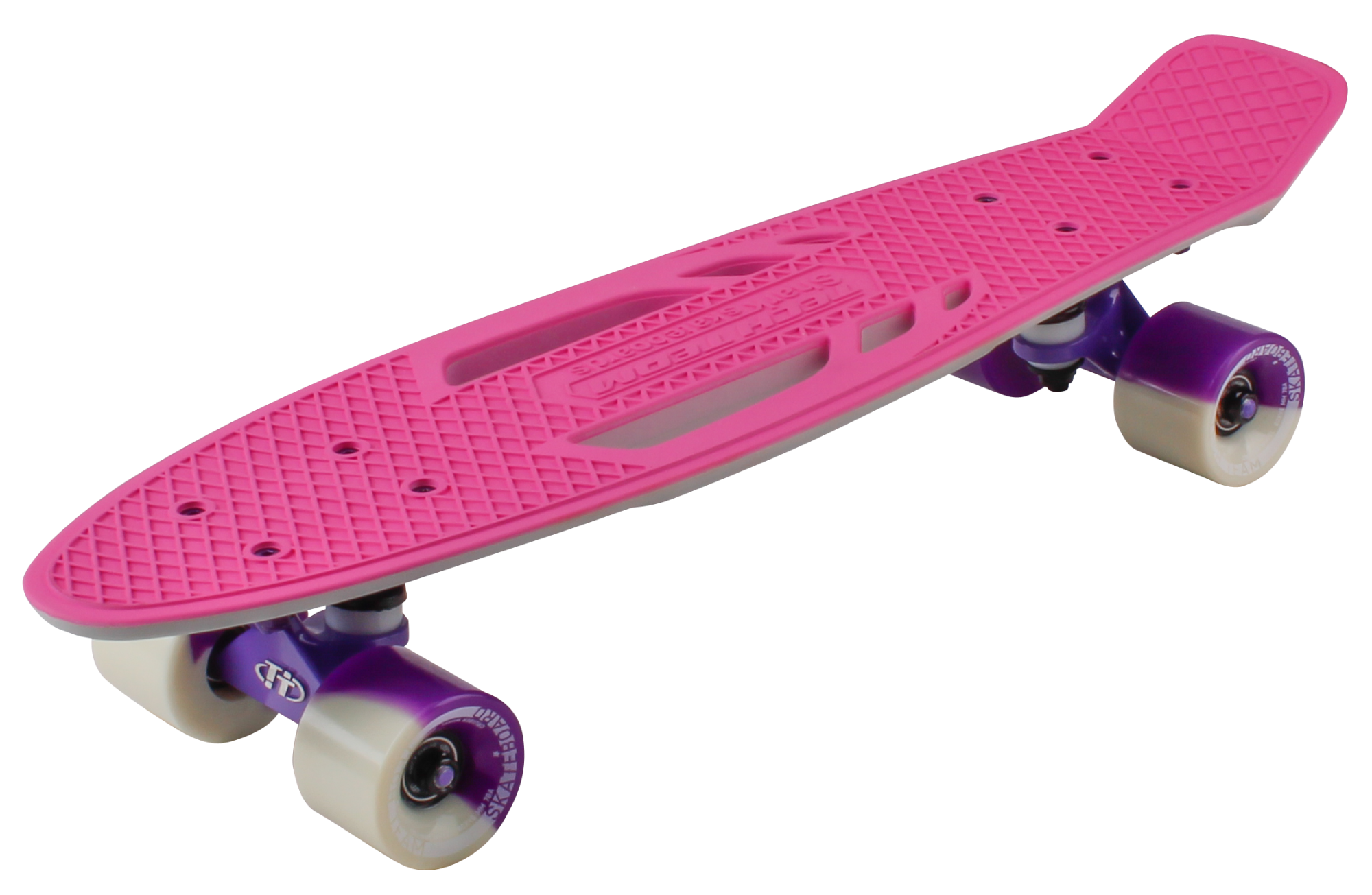 картинка Скейтборд Tech Team Shark 22'' (розовый/ белый) | велосалон Драйв г. Липецк
